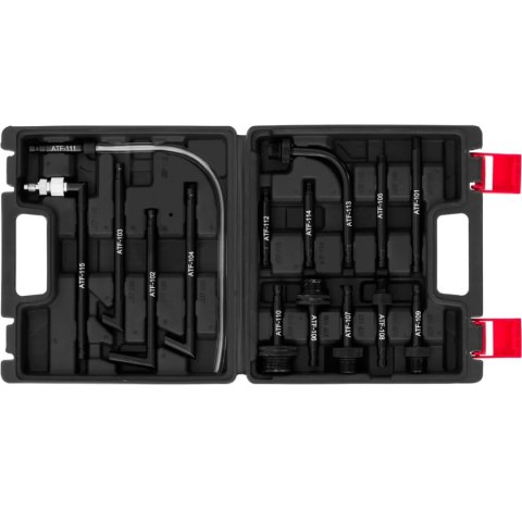 Pompa do wymiany oleju w skrzyni automatycznej 8 adapterów 6 l - zestaw