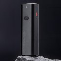 Lampka rowerowa przednia z funkcją latarki biała 600lm IPX6 USB-C - czarna