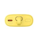 Powerbank Popsicle 5200mAh 20W z kablem Lightning 60W/20V/3A/30cm - zółto-różowy