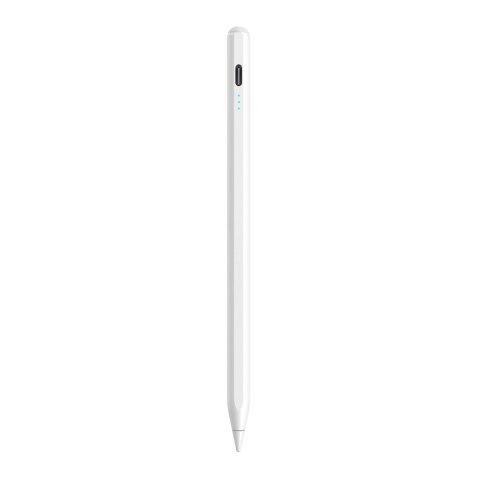 Rysik stylus aktywny do Apple iPad Pro Air Mini 130mAh USB-C - biały