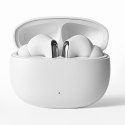 Słuchawki bezprzewodowe douszne TWS Bluetooth 5.4 ANC ENC - białe