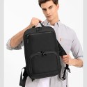 Plecak Premium na laptopa 15.6'' wodoodporny 42x11x30 cm - czarny