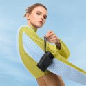 Powerbank QPow 2 20000mAh 30W z 2 wbudowanymi kablami USB-C - czarny