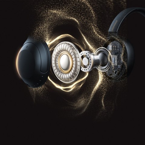 Słuchawki bezprzewodowe J-Head Series JR-JH2 z ANC Bluetooth - czarne