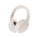Słuchawki nauszne H6 ANC bezprzewodowe Bluetooth 5.3 IPX4 - białe