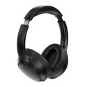 Słuchawki nauszne H6 ANC bezprzewodowe Bluetooth 5.3 IPX4 - czarne