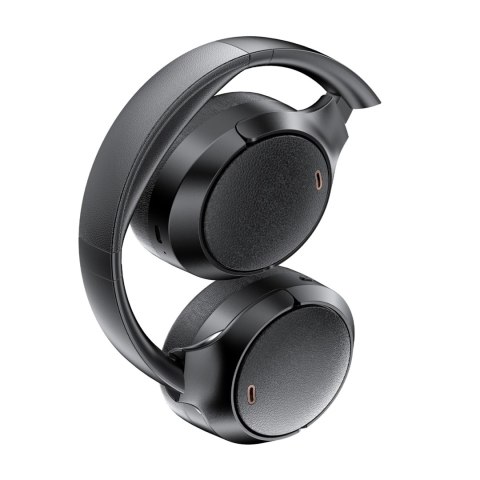 Słuchawki nauszne H6 ANC bezprzewodowe Bluetooth 5.3 IPX4 - czarne