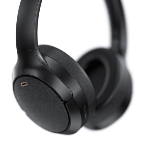 Słuchawki nauszne H6 ANC bezprzewodowe Bluetooth 5.3 IPX4 - czarne