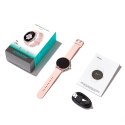 Smartwatch Classis Series JR-FC1 z funkcją odbierania połączeń IP68 - różowy