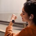 Smartwatch Classis Series JR-FC1 z funkcją odbierania połączeń IP68 - różowy