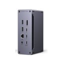 13w1 Stacja dokująca Thunderbolt 4 / USB-A / DP / RJ45 / czytnik SD TF / USB-C / mini jack