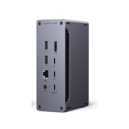 13w1 Stacja dokująca Thunderbolt 4 / USB-A / DP / RJ45 / czytnik SD TF / USB-C / mini jack