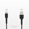 Kabel przewód USB-A - Micro-USB 2m - czarny