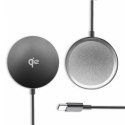 Ładowarka indukcyjna magnetyczna bezprzewodowa Qi2 do telefonu 15W - czarna