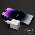 Ładowarka sieciowa GaN z Power Delivery 20W - biała