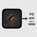 Ładowarka sieciowa GaN z Power Delivery 65W - czarna
