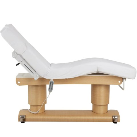 Łóżko stół do masażu tatuażu SPA AVIGNON - biały