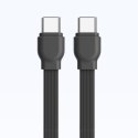 Powerbank K22+ 10000mAh z zawieszką kablem 22.5W USB-C - szary