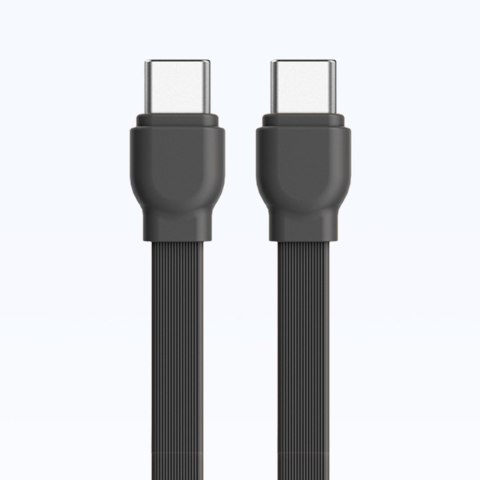 Powerbank K22+ 10000mAh z zawieszką kablem 22.5W USB-C - szary