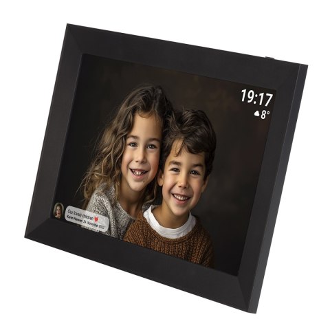 Ramka cyfrowa do zdjęć PFF-1012B 10.1'' 16 GB Wi-Fi microSD - czarna