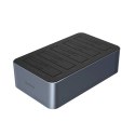 Stacja dokująca 6656C3-C z klonowaniem offline na 5 dysków 2.5'' / 3.5'' SATA HDD / SSD - szara