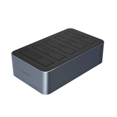 Stacja dokująca 6656C3-C z klonowaniem offline na 5 dysków 2.5'' / 3.5'' SATA HDD / SSD - szara