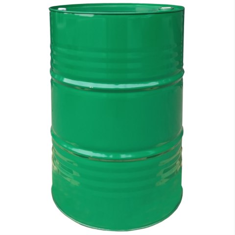 Beczka stalowa metalowa TH 216.5L z rowkami korki 3/4 i 2 w wieku - ZIELONA MIX