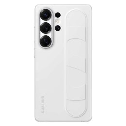 Etui silikonowe Samsung Standing Grip Case z uchwytem podstawką do Samsung Galaxy S25 Ultra - białe