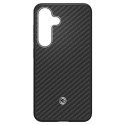 Etui silikonowe Spigen Enzo Aramid MagFit do Samsung Galaxy S25 - czarne