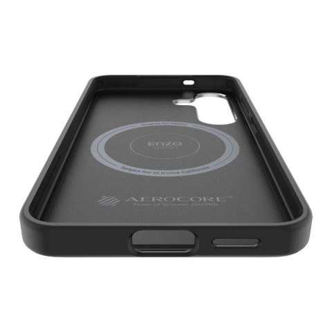 Etui silikonowe Spigen Enzo Aramid MagFit do Samsung Galaxy S25 - czarne