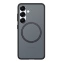 Etui silikonowe plecki Spigen Capella MagFit do Samsung Galaxy S25 - czarne
