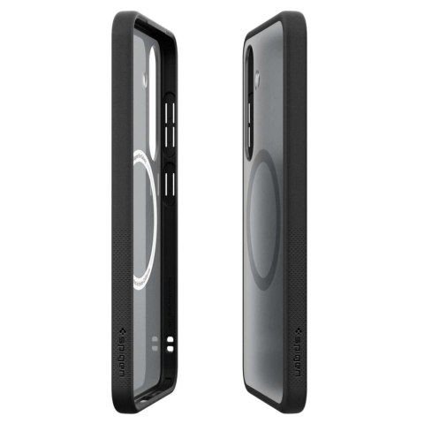 Etui silikonowe plecki Spigen Capella MagFit do Samsung Galaxy S25 - czarne