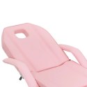 Fotel kosmetyczny do tatuażu masażu spa CAPUA - różowy