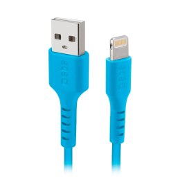 Kabel przewód USB-A - iPhone Lightning - niebieski