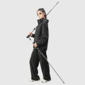 Kijki trekkingowe nordic walking aluminiowe 110 - 130 cm - fioletowe