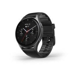 Smartwatch Hama 8900 GPS AMOLED 1.43'' z paskiem silikonowym - czarny