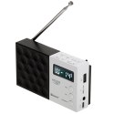 Adler | Digital Radio - PLL AM/FM | AD 1908 | Alarm function | White/Black