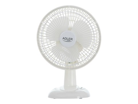 Adler | Fan with clip | AD 7317 | Table Fan | White | Diameter 15 cm | Number of speeds 2 | 30 W | No
