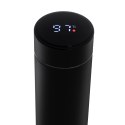 Adler | Thermal Flask | CR 4507bk | Pojemność 0.473 L | Materiał stal nierdzewna/silikon | Czarny
