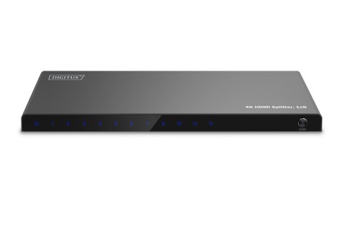 Digitus 4K HDMI Splitter, 1x8 | DS-55338 | Black