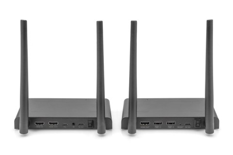 Digitus 4K Wireless HDMI KVM Extender Set, 150 m | DS-55328 | Black