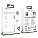 Słuchawki przewodowe z mikrofonem i pilotem USB-C 1.2m - białe