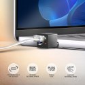 AXAGON ADE-MINIC Miniatur aluminum USB-C 3.2 Gen 1 Gigabit Ethernet 10/100/1000 Mb/s adapter with automatic installation
