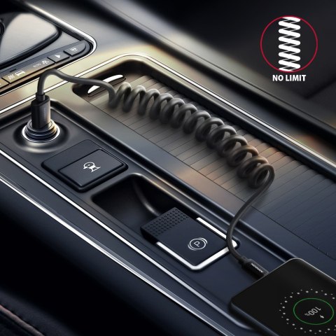 AXAGON Data and charging USB 2.0 cable, 0.6 m | BUCM-AM10TB | USB-A to USB-C