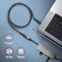 AXAGON Extension USB 20Gbps cable, 1 m | BUCM32-CF10AB | USB-C to USB-C