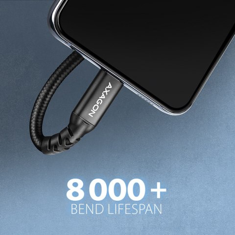 AXAGON Extension USB 20Gbps cable, 1 m | BUCM32-CF10AB | USB-C to USB-C