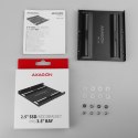 AXAGON Metal frame for mounting one 2.5" disk into one 3.5" position | RHD-125B