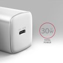 AXAGON Sil wallcharger 1x port USB-C, PD3.0 /PPS/QC4+/SFC/AFC/Apple, 30w | ACU-PD30W
