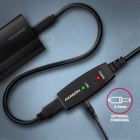 AXAGON USB repeater cable, 15 m | ADR-215 | USB Type A - USB Type A