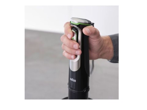 Braun | Hand Blender | MQ9135XI MultiQuick 9 | Hand Blender | 1200 W | Number of speeds 3 | Black/Stainless Steel
